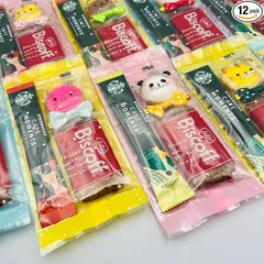 プチギフト 12袋入り アニマルクラッカーとスタバビスコフカラメルビスケット ギフトパック スターバックスカフェモーメント 個包装 コーヒータイム お祝い お礼 退職