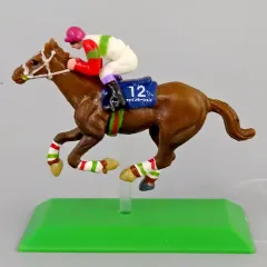 【中古】トレーディングフィギュア 9.ファインモーション 2002年 エリザベス女王杯 「サントリーコーヒーボス 栄光の名馬コレクション」 キャンペーン品