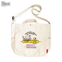 新品 2025新作 スヌーピーバッグ ショルダーバッグ ROOTOTE Vintage PEANUTS MEDIUM 8441 ルートート IP.ミディアム.2way.ピーナッツ-0J リサイクルコットン アイボリー【SPORTUS】※沖縄発送不可