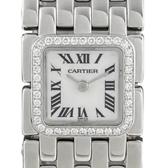 カルティエ CARTIER パンテール ミニ リュバン WG3002T8 腕時計 WG ダイヤモンド クォーツ レディース 【中古】のサムネイル