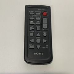 ソニー　ビデオカメラ用リモコン　中古　RMT-845