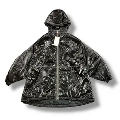 参考上代33000円 未使用品 MAISON SPECIAL Enamel Puffer Blouson エナメルパファーブルゾン アウター メゾンスペシャル 21232215308 ブラック F 83717A5のサムネイル