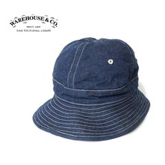 【ワンウォッシュ】WAREHOUSE ウエアハウス　帽子 ハット　Lot 5200　"ARMY HAT"　5200-OW