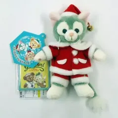 【中古】ぬいぐるみ ジェラトーニ(ダッフィーのクリスマス) ぬいぐるみバッジ 「クリスマス・ウィッシュ2014」 東京ディズニーシー限定