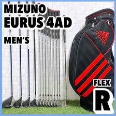 ミズノ ユーラス 初心者向け メンズゴルフセット キャディバッグ付き