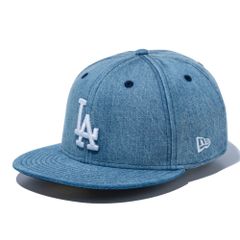 ニューエラ 59FIFTY ロサンゼルス・ドジャース ウォッシュドデニム ホワイト 1個 New Era 5950 LOSDOD WASDEN WHI 25J 1pc