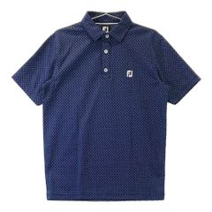 美品】FootJoy FJ ゴルフシャツ ネイビー ドット柄 XL R1241 - メルカリ