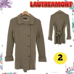 ✨LAUTREAMONT ロートレアモン ジャケット アウター コート シンプル 長袖 カーキ 2