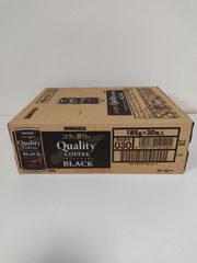 サンガリア　クオリティコーヒー　ブラック　缶コーヒー　30個
