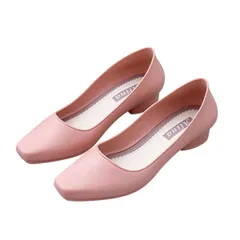 【新着商品】[Fuji-cellar] パンプス ヒール3cm 走れる 防水 韓国 痛くない 歩きやすい 疲れない レディース ローヒール 冠婚葬祭 結婚式