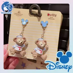 S2 10～15営業日発送  ディズニー  ダッフィー ピアス フィギュア マスコット アクセサリー 上海ディズニーランド リーナベル シェリーメイ  ステラルー クッキーアン  ダッフィー＆フレンズ ジェラトーニ オルメル
