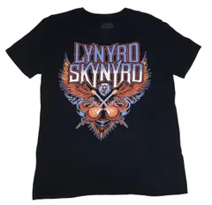 00s 人気 黒 ■ Lynyrd Skynyrd レーナード スキナード プリ00s人気黒