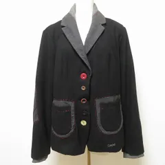 【美品】デシグアル Desigual テーラードジャケット 刺繍&裏地総柄 Desigual｜花柄刺繍のブレザー | Rakuten Fashion(楽天