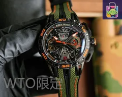 【今日WTO】ROGER DUBUIS ロジェ・デュビス エクスカリバー 王者シリーズ 機械運動の美を表現-WTO輸入2-WLF65