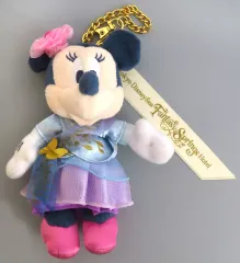 【中古】ぬいぐるみ ミニーマウス ぬいぐるみバッジ 「東京ディズニーシー・ファンタジースプリングスホテル」 東京ディズニーシー限定