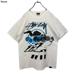 Stussy FPAR SKATEMAN Print T-shirt Tee ステューシー フォーティーパーセント スケートマン Tシャツ 半袖 スケート スケボー サーフ 古着