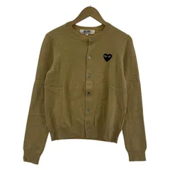 PLAY COMME des GARCONS 刺繍ニットカーディガン