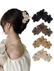 大きめ バンスクリップ 髪留め しっかりとまる クリップ バレッタ 髪ドメクリップ ヘアクリップ ヘアくりっつぷ おしゃれ 大人 可愛い 髪留め おしゃれ 毛量多い 髪とめクリップ ZYOWAIT 韓国 ヘアークリップ ヘアくりっぷ ヘアアクセサリー hair