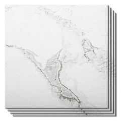 新品 Art3d フロアタイル 大理石 3畳 置くだけ タイルカーペット 厚手1.5mm 接着剤不要 防水 フロアマット 初心者OK DIY 床材 玄関 洗面所 寝室 賃貸OK - 305 x 305MM x 60枚 / 約3畳分 型番号538