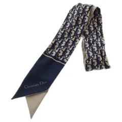 ⭐️良品⭐️ ディオール オブリーク ミッツァ スカーフ ☆大人気☆【Dior】ミッツァ スカーフ オブリーク シルクツイル