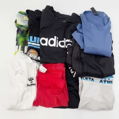 [9点セット] アスレタ adidas スボルメ ヒュンメル アシックス Laundry Tシャツ ハーフパンツ インナー 他 キッズ 140/150 ジュニア サッカー フットサルウェア