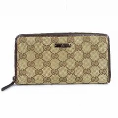 #axe グッチ GUCCI 財布 長財布 ラウンドファスナー GGキャンバス GG ロゴ ユニセックス [960943] k01