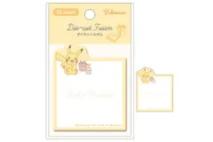 カミ 【日本製】【ポケットモンスター】ダイカット付箋【ピカチュウ】【ポケモン】【ゲーム】【アニメ】【映画】【ふせん】【付箋】【メモ】【メモ帳】【文房具】【学校】【勉強】【雑貨】【グッズ】【かわいい】