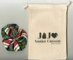 【中古】その他雑貨(キャラクター) 花京院典明ver. シュシュ＆巾着セット 「ジョジョの奇妙な冒険 The Animation」 AnimeJapan 2018グッズ