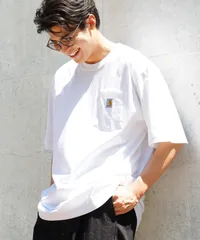 新品 未使用 Carhartt(カーハート)CARHARTT　ポケット Tシャツ  208821 White
