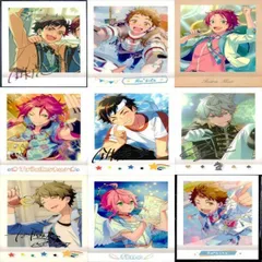 uo39 -7 カード あんスタ あんさんぶるスターズ ぱしゃこれ まとめ　サイン 朔間凛月 月永レオ 朔間零 影片みか 瀬名泉 など FKSI 2307