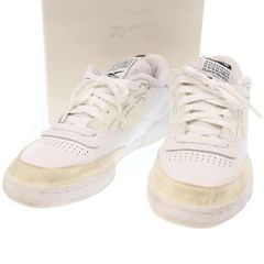 Maison Margiela×Reebok メゾン マルジェラ×リーボック CC Memory Of ローカットスニーカー GW5013 ホワイト 24.5cm