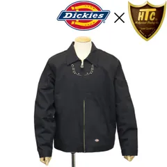 Dickies (ディッキーズ) x HTC (エイチティーシー) コラボ DJT75 Eisenhower Jacket #SN32 アイゼンハワー ジャケット BLACK DK019 XL