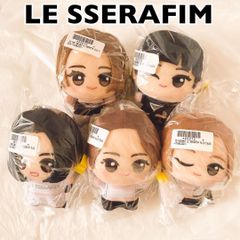 y*g様 LE SSERAFIM HOT ちびぐるみ 全5種set ルセラフィム - メルカリ