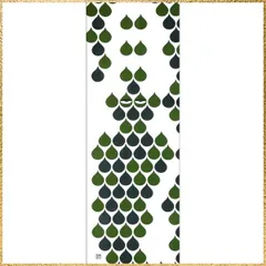 ☆彡送料無料でお届け☆彡 染の安坊 手ぬぐい「2024年干支 願珠 緑」 本染め 綿100% 特岡 日本製 35cm×100cm