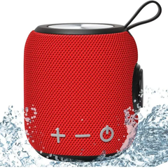 a0005 ★新品未使用★ Bluetooth スピーカー IPX6防水 ブルートゥース ワイヤレススピーカー 24時間連続再生/大音量 お風呂/TWS対応 ポータブルスピーカー 小型スピーカー スマホ スピーカー iphone/android対応 (レッド)