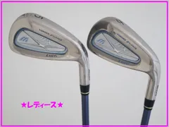 ●レディース！【＃5＆＃6　2本セット】MIZUNO★ミズノ　JPX　E310Ti アイアン　JPX50 HTカーボン　L（78072