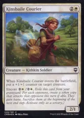 【中古】マジックザギャザリング [C]：【FOIL】Kinsbaile Courier/キンズベイルの急使