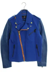 marc jacobs PANELED MOTO JACKET アーカイブ着丈51 - www