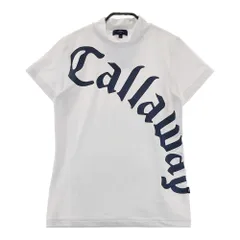 サイズ：M CALLAWAY キャロウェイ  モックネック半袖Tシャツ  ホワイト系 [240101531631] ゴルフウェア レディース ストスト