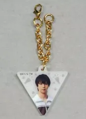 【中古】キーホルダー 緑川青真(木更津淳) ガーランドキーホルダー(テニミュ・白) 「ミュージカル『テニスの王子様 テニミュ秋の合同大運動会 2023』」