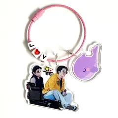 BTS　ジョングク＆テヒョン　アクリルキーホルダー