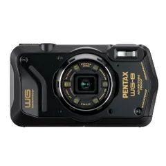 ペンタックス PENTAX WG-8 ブラック 本格アウトドアカメラ 【本格20m 防水】 2000万画素 【広角28㎜ 光学5倍ズーム】 【6灯の多機能リングライト搭載】 【工事・現場で活躍 / 「CALSモード」搭載】 【Webカメラ機能搭載】 【4K動 のサムネイル