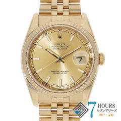 127365 ROLEX ロレックス 116238 デイトジャスト シャンパン イエローゴールド F番 自動巻き 当店オリジナルボックス