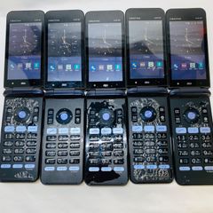 ★【訳あり品】au  京セラGRATINA   KYF37 ネイビーブラック（10台セット①）