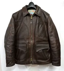 吉亀エアロレザー　レザージャケット　サイズ44 スコットランド 楽天市場】Aero Leather エアロレザー ジャケット サイズ:34(XS