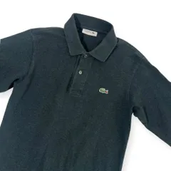 LACOSTE ラコステ 鹿の子 長袖 ポロシャツ 2/メンズ 日本製