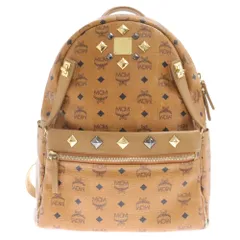 MCM (エム シー エム) デュアルスターク バックパック リュック ミニウォレットバッグ 2WAY ブラウン MMK5SVE79CO001のサムネイル