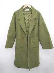 ■ ◎ Girly Doll ガーリードール 無地 シンプル 長袖 チェスターコート サイズXL カーキ レディース P  【1404040005824】のサムネイル