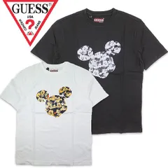 ゲス GUESS Tシャツ ミッキー 半袖 ディズニー メンズ レディース ミッキー 国内正規品 ML2K7783DE セール