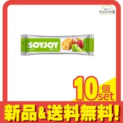SOYJOY ソイジョイ 2種のアップル 30g 10個セット 使用期限2026年11月のものを含む特価商品となっております まとめ売りのサムネイル